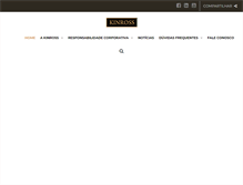 Tablet Screenshot of kinross.com.br